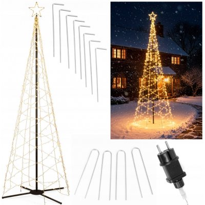 Světelná dekorace Springos Vánoční stromek 301 - 500 LED světýlek – Hledejceny.cz