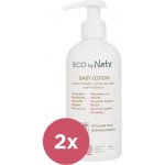 ECO BY NATY Dětské tělové mléko 2 x 200 ml – Zbozi.Blesk.cz