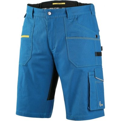 Canis CXS Kraťasy Stretch pánské středně modré-černé – Zboží Mobilmania