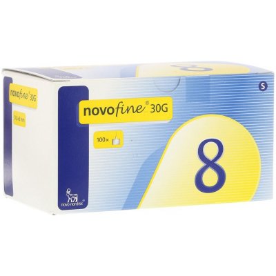 Novofine jehly TM 100 ks 30Gx8 mm – Hledejceny.cz