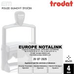 Trodat 54110 [ 85 x 55 mm pouze gumový štoček – Zboží Živě