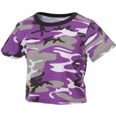 CROP VIOLET CAMO – Zbozi.Blesk.cz