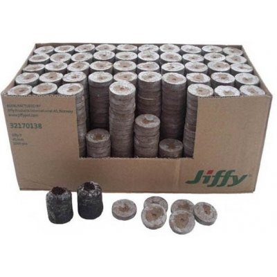 Tableta Jiffy - průměr 33 mm, box 2000ks – Zbozi.Blesk.cz