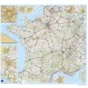 Nástěnné mapy IGN nástěnná mapa Francie 1:1 mil. 100x110 cm lamino