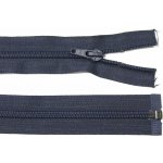 Spirálový zip no.5 rozepínací 60cm - více barev color: 730 tmavě modrá – Hledejceny.cz