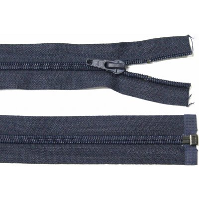 Spirálový zip no.5 rozepínací 60cm - více barev color: 730 tmavě modrá – Hledejceny.cz