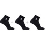 Salomon Everyday Lite Quarter 3-Pack LC2911700 black – Sleviste.cz