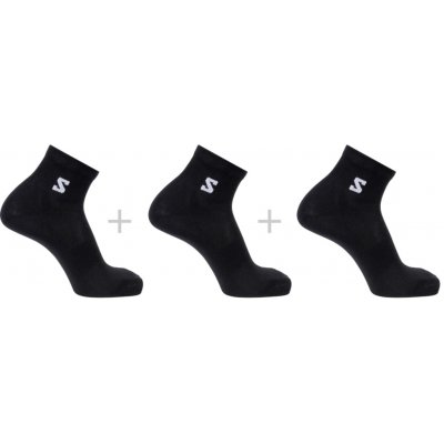 Salomon Everyday Lite Quarter 3-Pack LC2911700 black – Sleviste.cz