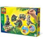 SES Sádrový trojkomplet DINOSAUŘI – Hledejceny.cz