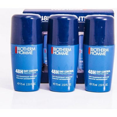 Biotherm Sada kuličkových deodorantů 48H Day Control Trio 3 x 75 ml – Hledejceny.cz