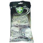 Green Shield Stainless Steel vlhčené ubrousky na povrchy z nerezové oceli 50 ks – Zboží Mobilmania