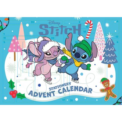 Adventní kalendář Disney Lilo & Stitch - papírenský – Zboží Dáma