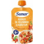 Sunar Příkrm kuskus se zeleninou a kuřetem 120 g – Zboží Dáma