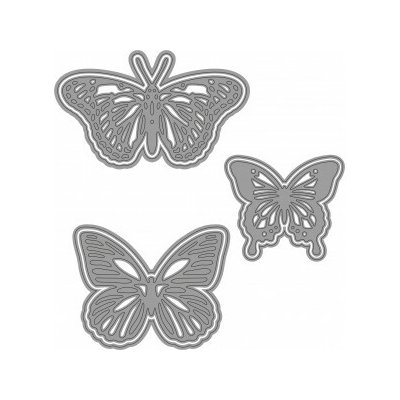 Wiler Vyřezávací šablona Motýlci 3 ks – Sleviste.cz