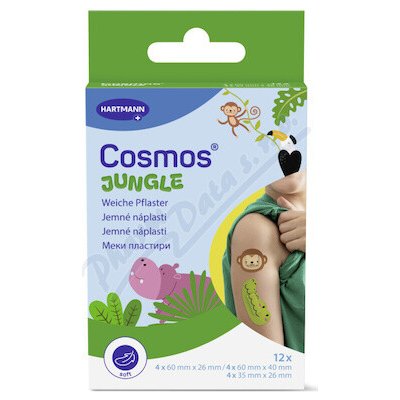 Cosmos Jungle náplast tvar zvířátek 12 ks – Hledejceny.cz