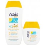Astrid Sun Kids mléko na opalování SPF50 200 ml + hydratační mléko na opalování SPF15 80 ml dárková sada – Hledejceny.cz