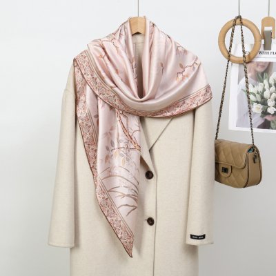 hedvábný šátek Japonská zahrada – Zboží Dáma