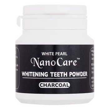 White Pearl Nanocare charcoal whitening powder s aktivním uhlíkem 30 g