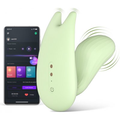 Magic Motion Umi Smart Wearable Dual Motor Vibrator Green