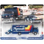 Hot Wheels Premium Car Culture 70 Plymouth AAR Cuda a Sakura Sprinter – Zbozi.Blesk.cz
