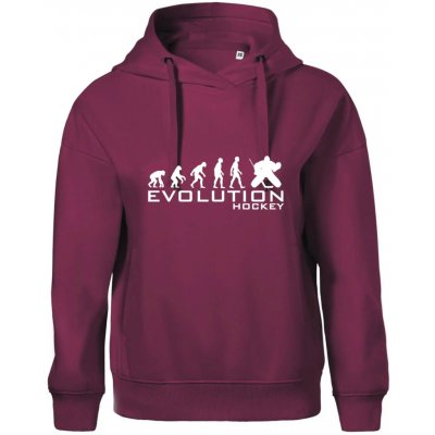 Evoluce Hockey brankář Oversized mikina dámská Moon kratší + širší Fuchsiová – Hledejceny.cz