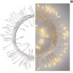 EMOS Vánoční osvětlení 100 LED nano řetěz ježek 2,4 m 3x AA vnitřní teplá bílá časovač – Hledejceny.cz