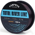 Carp R Us Total River line brown 1000 m 0,350 mm 8,1 kg – Sleviste.cz