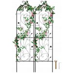 Kovová pergola SucceBuy s mřížkou, 152 cm – Hledejceny.cz