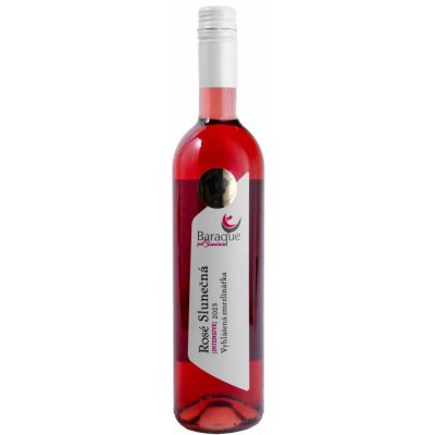 Vinařství Baraque Rosé Slunečná 2023 polosuché 12% 0,75 l (holá láhev) – Hledejceny.cz