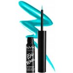 NYX Professional Makeup Epic Wear Metallic Liquid Liner dlouhotrvající gelové oční linky 06 Teal Metal 3,5 ml – Hledejceny.cz