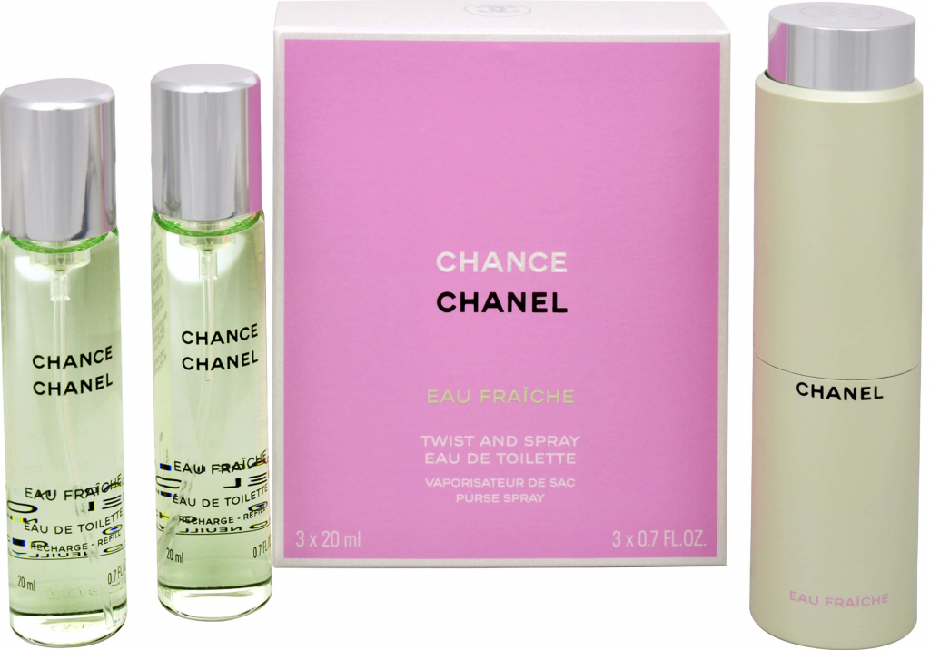 Chanel Chance Eau Fraiche toaletní voda dámská 3 x 20 ml