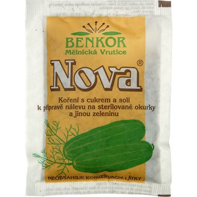 Benkor Nova koření k přípravě nálevu na okurky a zeleninu, 100 g – Zboží Mobilmania