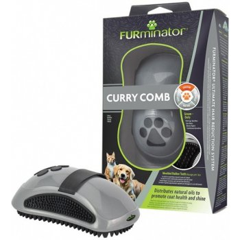 FURminator Curry COMB masážní kartáč 11 cm