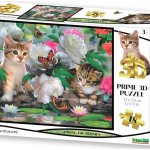 PRIME 3D PUZZLE Mezi pivoňkami 48 ks – Zboží Dáma
