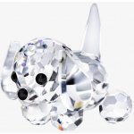 Skleněná figurka Štěně (mini) z českého křišťálu Preciosa – Hledejceny.cz