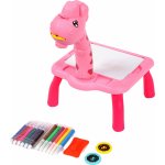 Aga4Kids Dětský kreslicí projektor s fixy a předlohami Růžový – Zboží Dáma