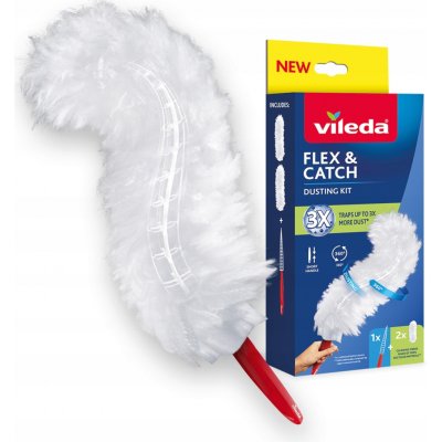 Vileda Flex & Catch Prachovka s krátkou rukojetí VILEDA 179432 – Zboží Dáma