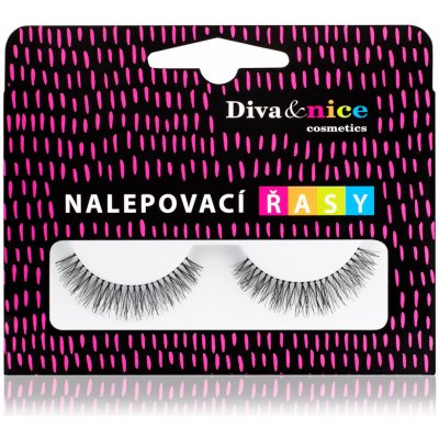 Diva & Nice Cosmetics Nalepovací řasy č. S07 bez lepidla – Hledejceny.cz