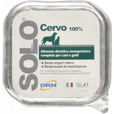 Solo Adult Dog 100% Cervo jelen 100 g – Sleviste.cz