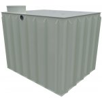 Mravec plast nádrž na pitnou vodu k obetonování z certifikovaného PP hranatá 18m³ – Hledejceny.cz