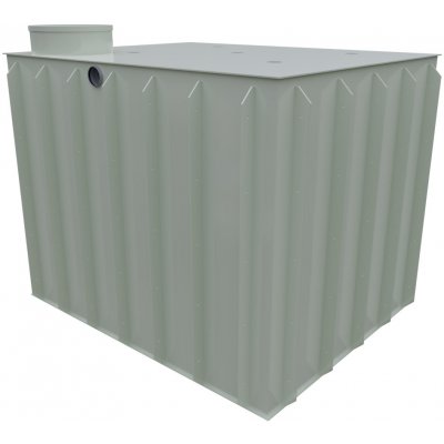 Mravec plast nádrž na pitnou vodu k obetonování z certifikovaného PP hranatá 18m³ – Hledejceny.cz