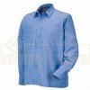 Pracovní oděv ISSA 8160 pánská dlouhý rukáv Košile světle modrá