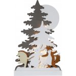 Eglo 411292 LED Vánoční dekorace FOREST FRIENDS 10xLED 0,03W 2xAA EG411292 – Hledejceny.cz