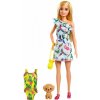 Panenka Barbie Barbie a Chelsea Ztracené narozeniny Sestra se žlutými plavkami