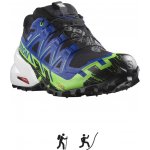 Salomon Spikecross 6 GTX L47268700 black/surf the web/green gecko – Zboží Dáma