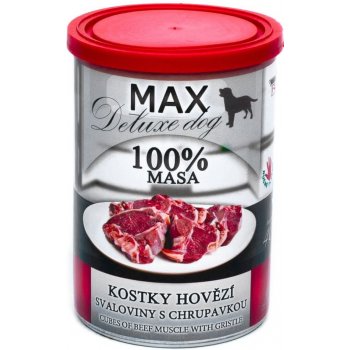 Max Deluxe kostky hovězí svaloviny s chrupavkou 6 x 400 g