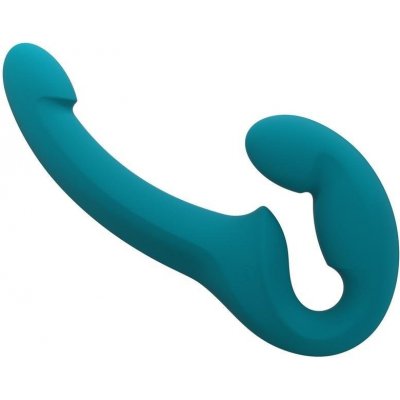 Fun Factory Share Lite dildo dvojité Deep Sea Blue 25 cm