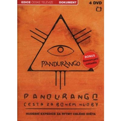 Pandurango - Cesta za bohem hudby - 4x DVD