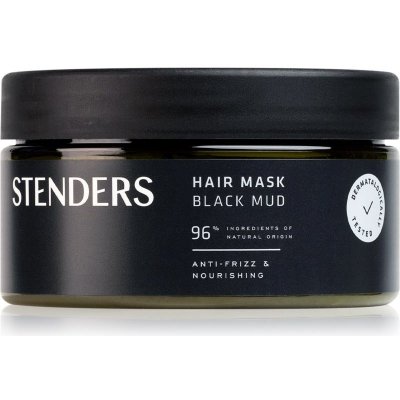 Stenders Black Mud & Charcoal maska na vlasy s aktivním uhlím 200 ml