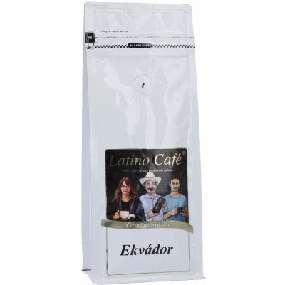 Latino Café Káva Ekvádor zrnková 0,2 kg – Hledejceny.cz
